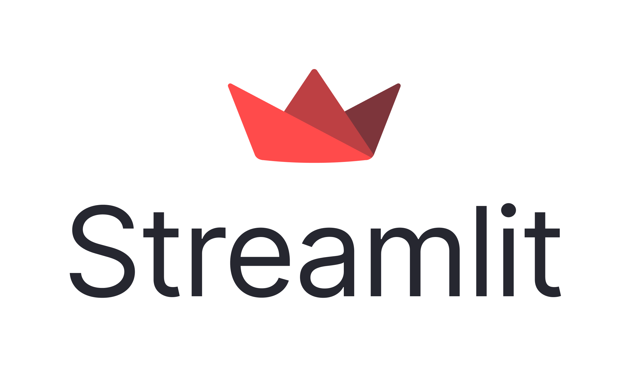 The Streamlit logo