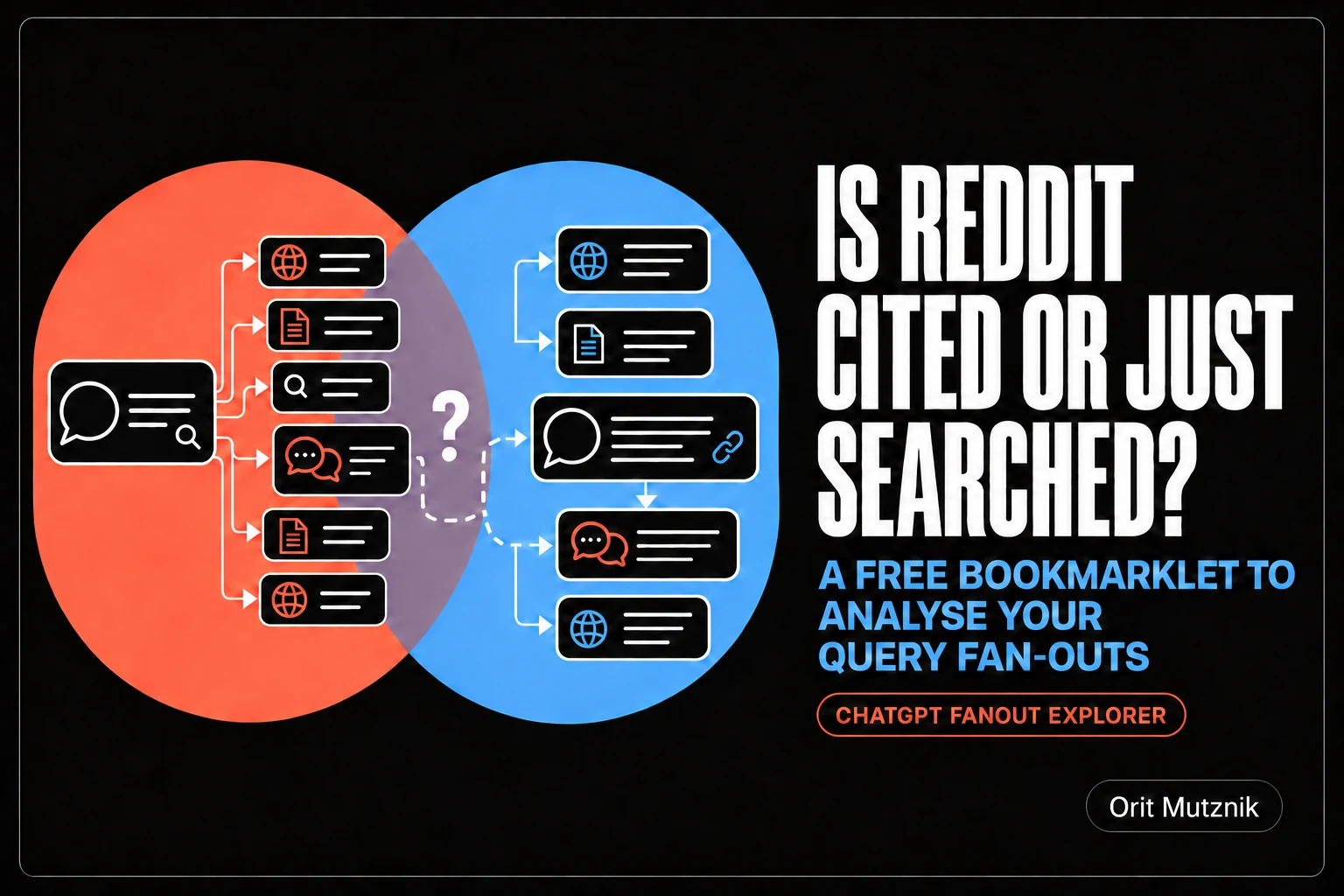 Is Reddit Cited or Just Searched? Analyse Your ChatGPT Query Fan-Outs with Fanout Explorer [Free Bookmarklet]